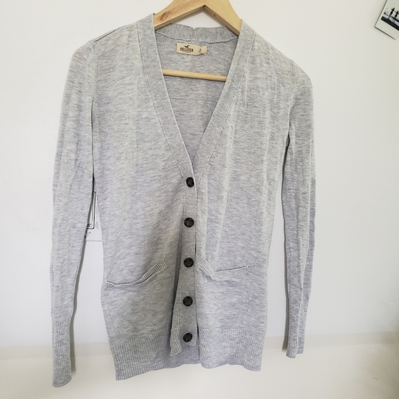 Hollister cardigan grey - Picture 1 of 1